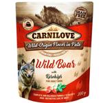 Вологий корм для собак Carnilove Grain-Free Adult pouch 300 г - дикий кабан та шипшина