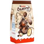 Цукерки Kinder Bueno Eggs шоколадні 140г
