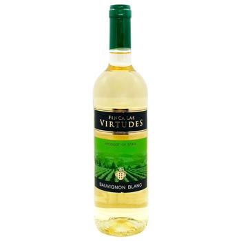 Finca Las Virtudes Sauvignon Blanc Dry White Wine 12% 0.75l - buy, prices for Chudo Market - photo 1