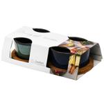 Набор мисок Excellent Houseware с подставками 4 предмета
