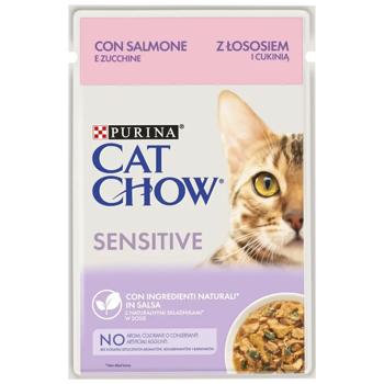 Cat food Cat chow salmon squash 85g pouch - buy, prices for MasterZoo - photo 1