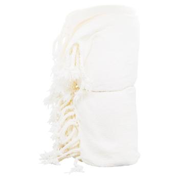 Плед Ardesto Chenille слонова кістка 140*190см - купити, ціни на За Раз - фото 2