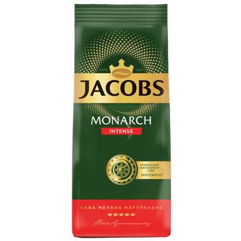 Кофе молотый Jacobs Monarch Intense 200г - купить, цены на Auchan - фото 1