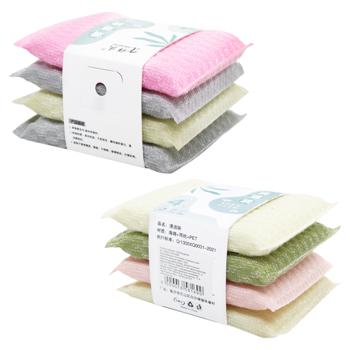 Скребок-губка деликат 4шт 12*8,5см - купить, цены на Таврия В - фото 1