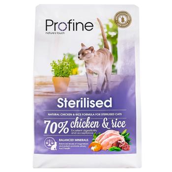 Profine Dry Food with Chicken and Rice for Sterilized Cats 2kg - buy, prices for MasterZoo - photo 2