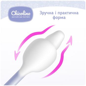 Палочки ватные Chicolino детские 60шт - купить, цены на Cупермаркет "Харьков" - фото 5