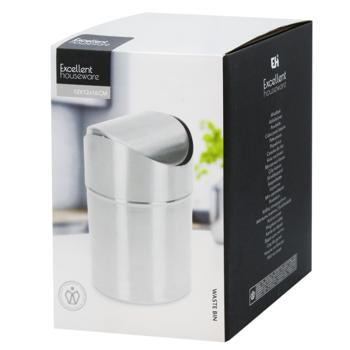 Смітник Excellent Houseware з поворотною кришкою 120х165мм - купити, ціни на NOVUS - фото 1