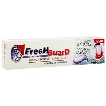 Fresh Guard Pearl White Toothpaste 125ml - buy, prices for Supermarket "Kharkiv" - photo 2