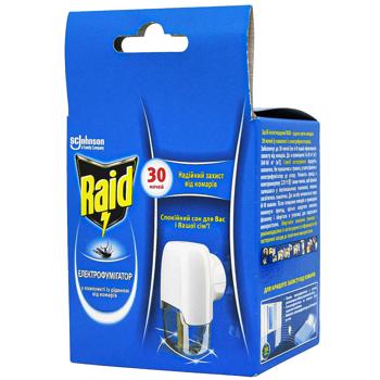 Raid Electrofumigator with Mosquito Liquid for 30 nights