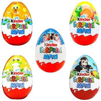 Яйце шоколадне Kinder Сюрприз Maxi 100г - купити, ціни на Чудо Маркет - фото 1