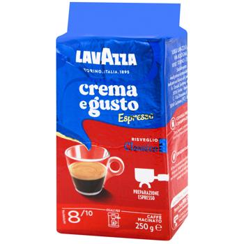 Кофе молотый Lavazza Crema and Gusto Espresso 250г