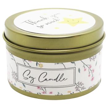 Zed Scented Candle in Jar Candlestick Holder 4.5х6.8cm - buy, prices for EKO Market - photo 1