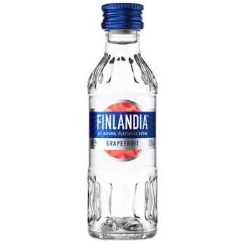 Finlandia Grapefruit Vodka 37.5% 50ml - buy, prices for WINETIME - photo 1