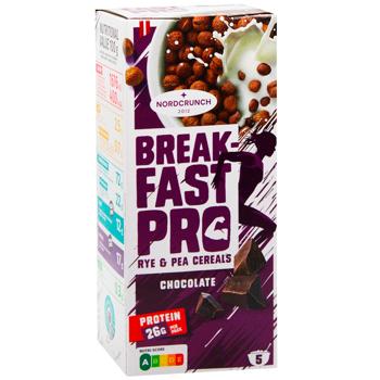 Nordcrunch Breakfast Pro Rye-Pea Flakes with Chocolate 150g - buy, prices for - photo 3