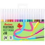 Auchan Felt Pens 18pcs