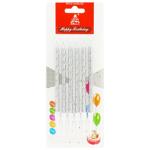 Metallic Set of Сandles for Сake  6pcs 6961-2