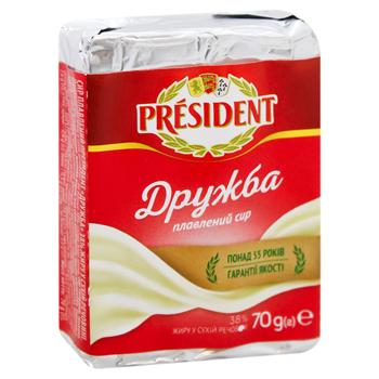 Сир плавленый President Дружба 38% 70г - купить, цены на - фото 2