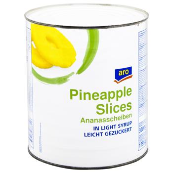 Aro Pineapple Slices 3100ml