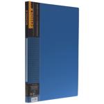 Папка-швидкозшивач Scholz синя з кишенею A4