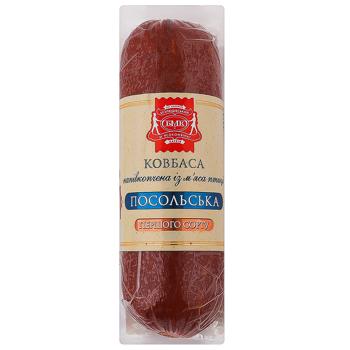 Bezlyudivsky Myasokbinat Posolskaya Semi-smoked Sausage First Grade 220g - buy, prices for - photo 2