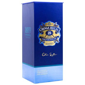 Віскі Chivas Regal 18 років 40% 1л в подарунковiй упаковцi - купити, ціни на За Раз - фото 3