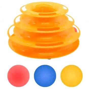 Pet Fun Ball Slide Interactive Cat Toy 12cm - buy, prices for MasterZoo - photo 6
