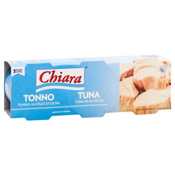 Тунець Chiara в оливковій олії 3шт*80г - купити, ціни на - фото 3
