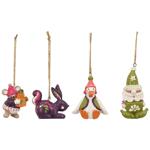 Підвіска Actuel Заєць/Качка/Миша/Гном дерево 6-7см в асортименті