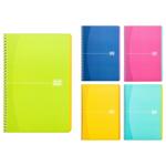 Student's Notebook on Spiral in Cell A5 80 sheets in assortment