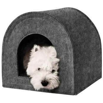 Barksi будиночок для собак M 45х45х45 см - сірий - купити, ціни на MasterZoo - фото 1