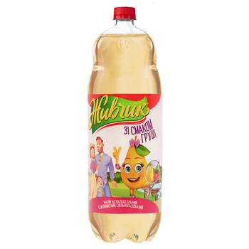 Obolon Zhyvchyk Pear Juice-containing Carbonated Drink 1l - buy, prices for ULTRAMARKET - photo 1