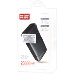 ColorWay Power Bank 20 000 mAh EnergyPlus USB QC3.0 + USB-C Power Delivery 22.5W Black