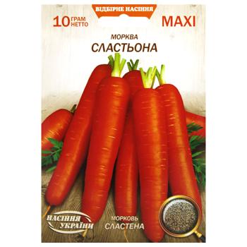 Nasinnia Ukrainy Maxi Slastena Carrot Seeds 10g