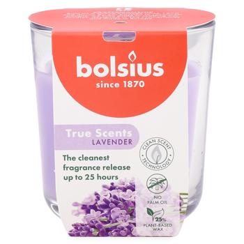 Свічка Bolsius Лаванда 80/72 - купити, ціни на Таврія В - фото 1