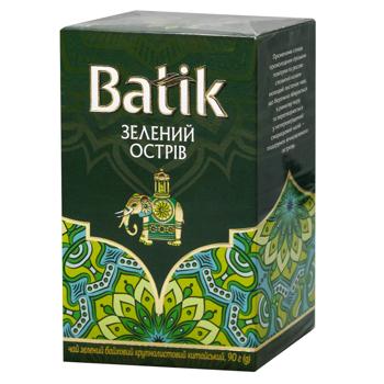 Чай зелений Batik Зелений острів 90г - купити, ціни на Чудо Маркет - фото 1