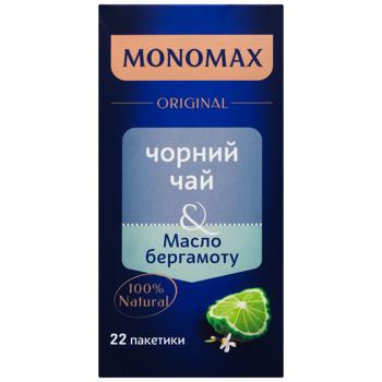 Чай черный Monomax Масло бергамота 2г*22шт - купить, цены на КОСМОС - фото 2