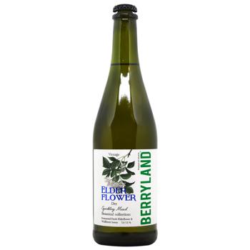 Сидр игристый Berryland Бузиновий мед сухой 7,5% 0,75л - купить, цены на MasterZoo - фото 1