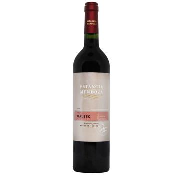 Estancia Mendoza Malbec Red Dry Wine 13.5% 0.75l - buy, prices for ULTRAMARKET - photo 1