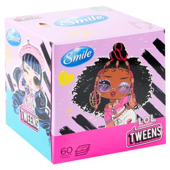 Smile LOL 3-ply Cosmetic Wipes 60pcs - buy, prices for - photo 2