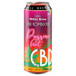 Mikki Brew Passion Fruit CBD Kombucha 0.5l
