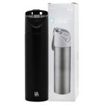 Line Art Capri Black Thermal Bottle 550ml