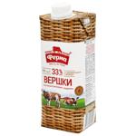 Вершки Ферма Відбірні ультрапастеризовані 33% 500г