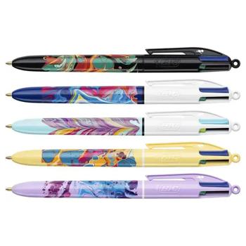 Ручка BIC 4 Colours Farbe - купить, цены на КОСМОС - фото 1