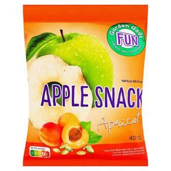 Чіпси Garden Gadz яблучні кокос 40г - купити, ціни на Grono - фото 1