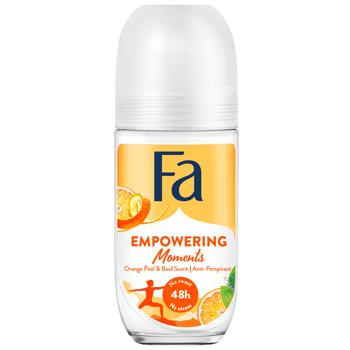 Fa Empowering Moment Orange Peel and Basil Roll-On Antiperspirant 50ml