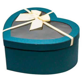 Коробка Сердце с прозрачной крышкой 56301-2 - купить, цены на ULTRAMARKET - фото 4