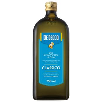 Масло оливковое De Cecco Extra Virgin Classico 0,75л - купить, цены на Эпицентр FOOD - фото 1