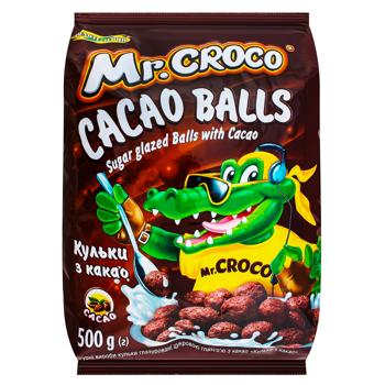 Mr.Croco Balls with Cocoa Dry Breakfast 500g