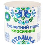 Туалетная бумага Пташка 1-слойная
