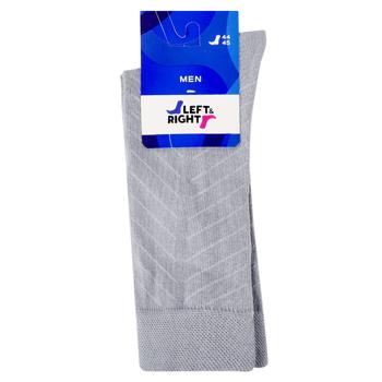 Sock Left & right grey 44-45size - buy, prices for Ideal - photo 1